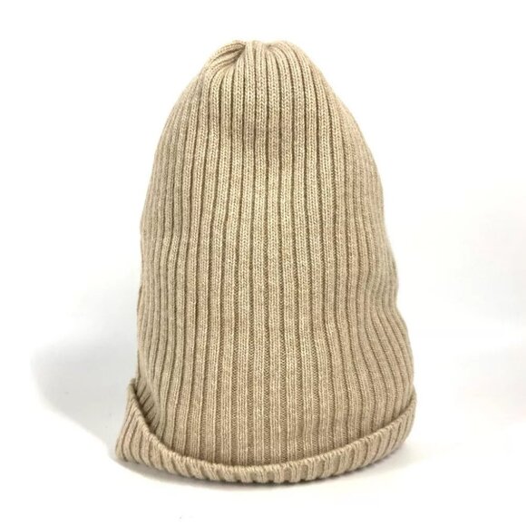 BURBERRY beanie hat knit hat knit cap Knit hat wool Beige main image 8